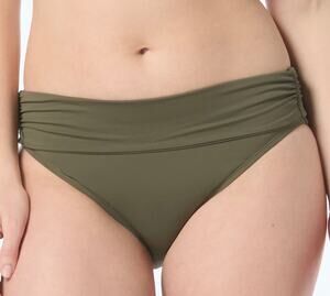 Coco Reef Palm Green Impulse Rollover Bikini Bottom M NWT